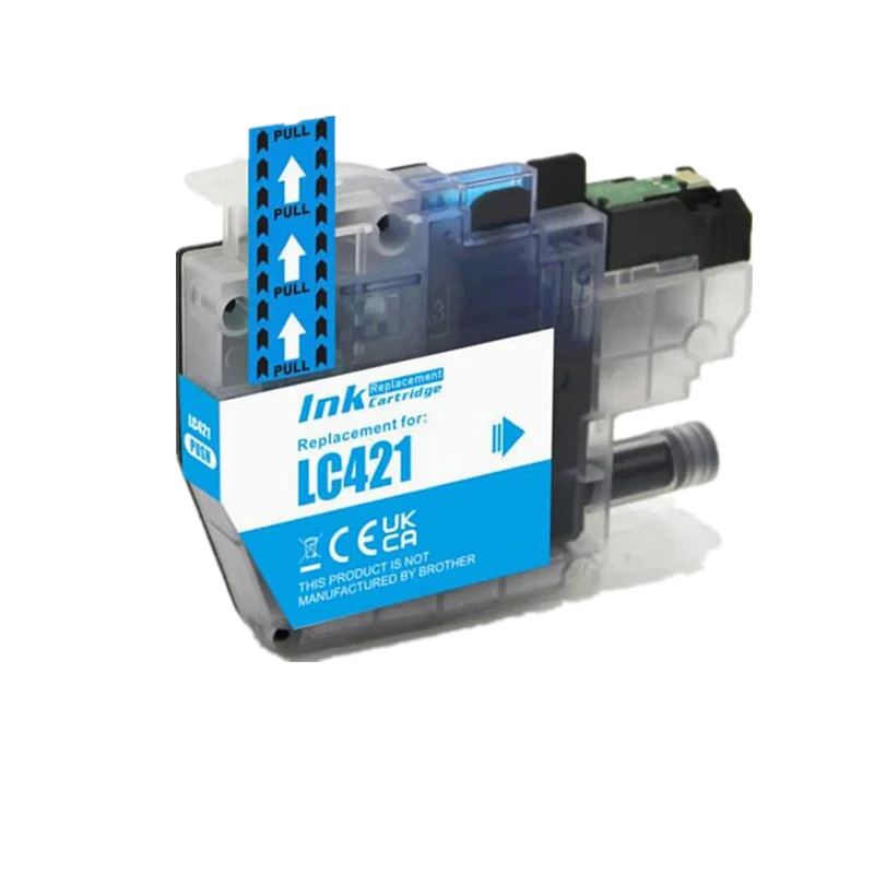 Lc421 Lc 421 Compatibele Inktcartridge Voor Broer DCP-J1050DW MFC-J1010DW DCP-J1140DW Printer Standaard Capaciteit