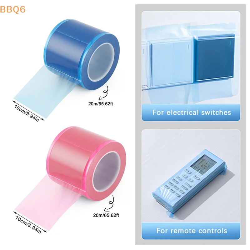 

*Width 10cm Tattoo Protective Film Disposable Tattoo Barrier Film Dental Tape Clear Wrap Covers Anti-fouling Band Extra Long