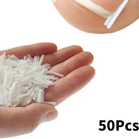 내성발톱 교정기 50개, 건강한 손톱을 위한 조정 도구, 내성발톱 관리, 내성발톱 성장 방지, 고급 소재, 안전