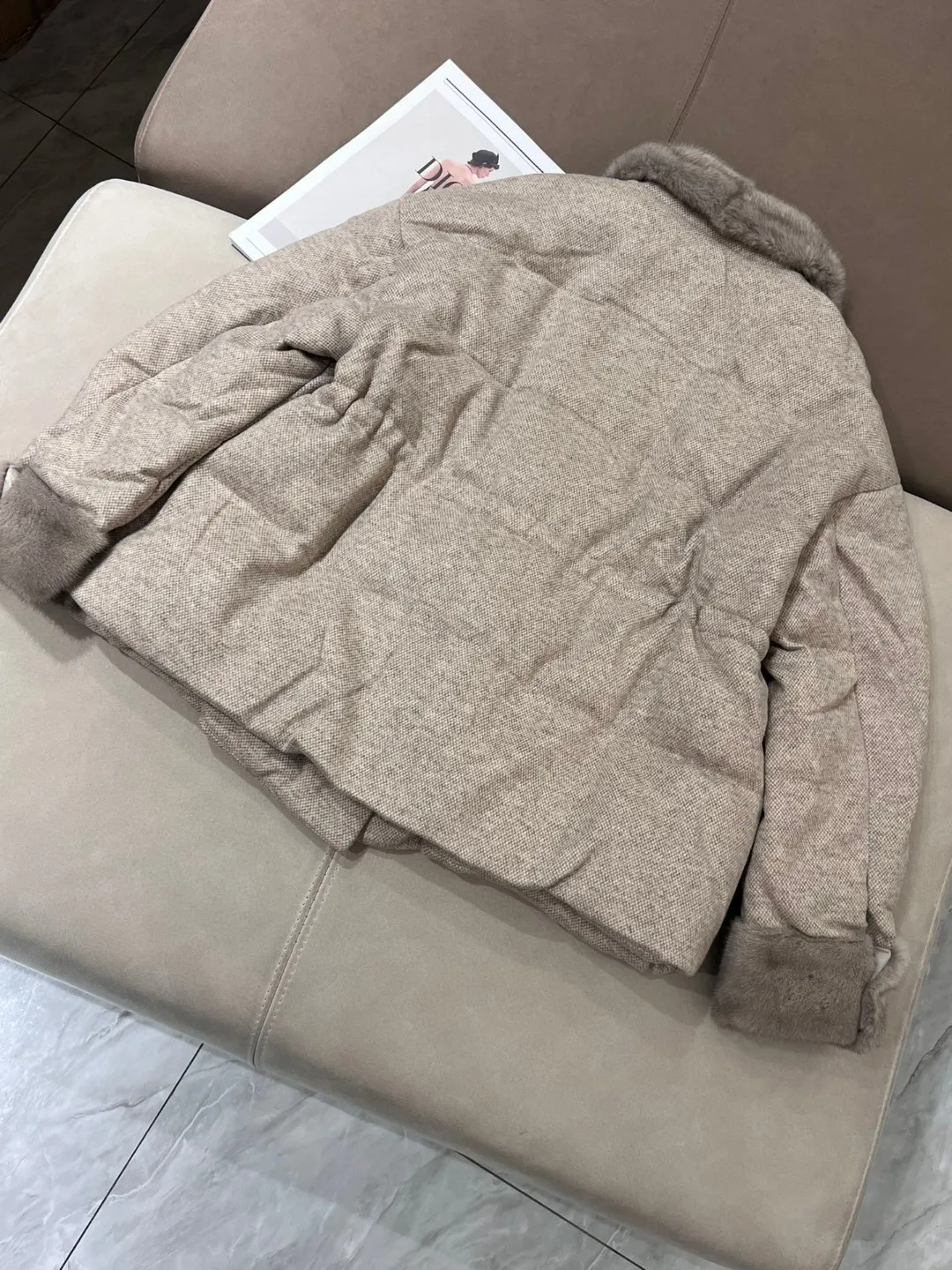 Ganzendonsjack voor dames