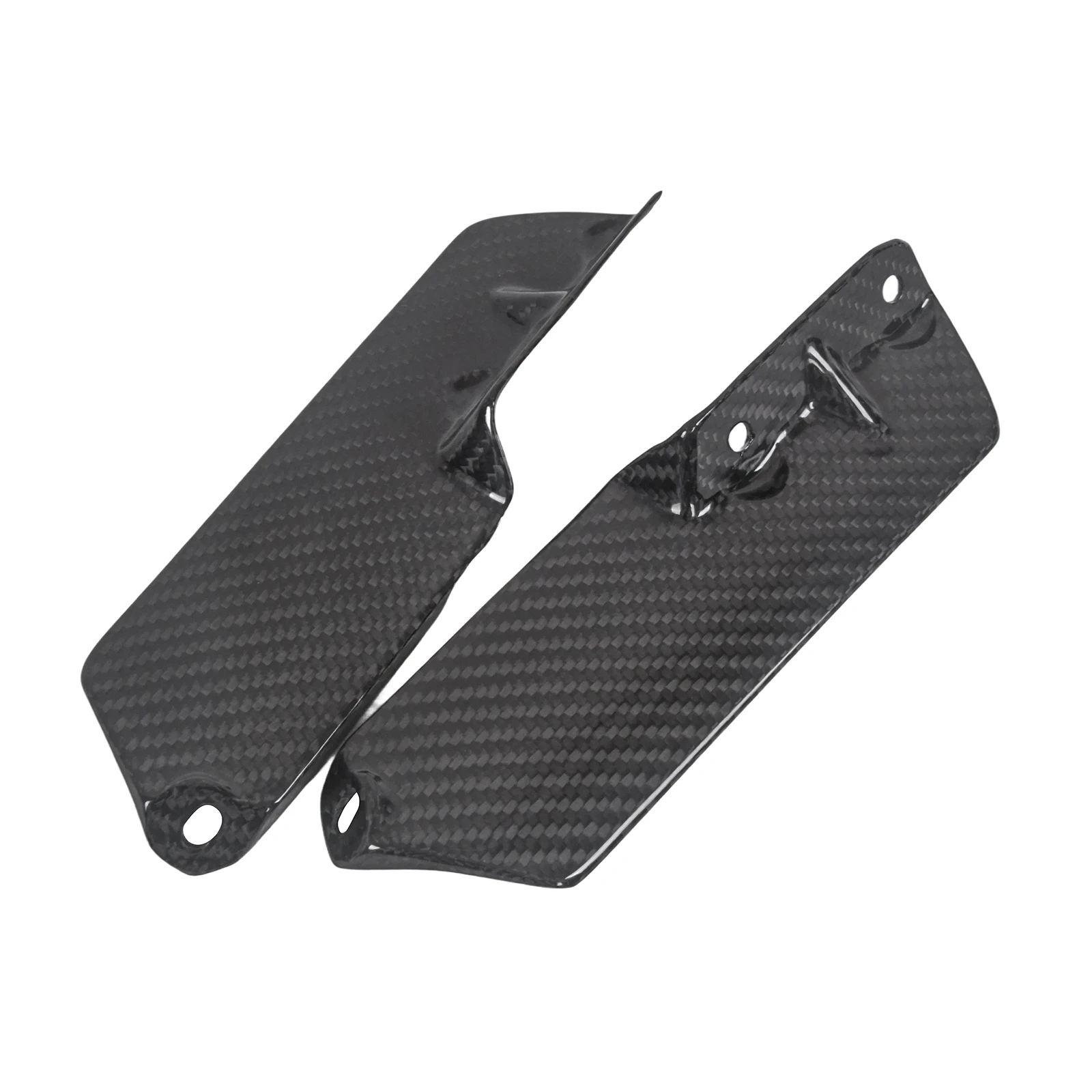 

For Triumph Speed Triple 1200 2021 Fork Protector Guard Fender Sides Carbon Fiber Motorcycle Modification