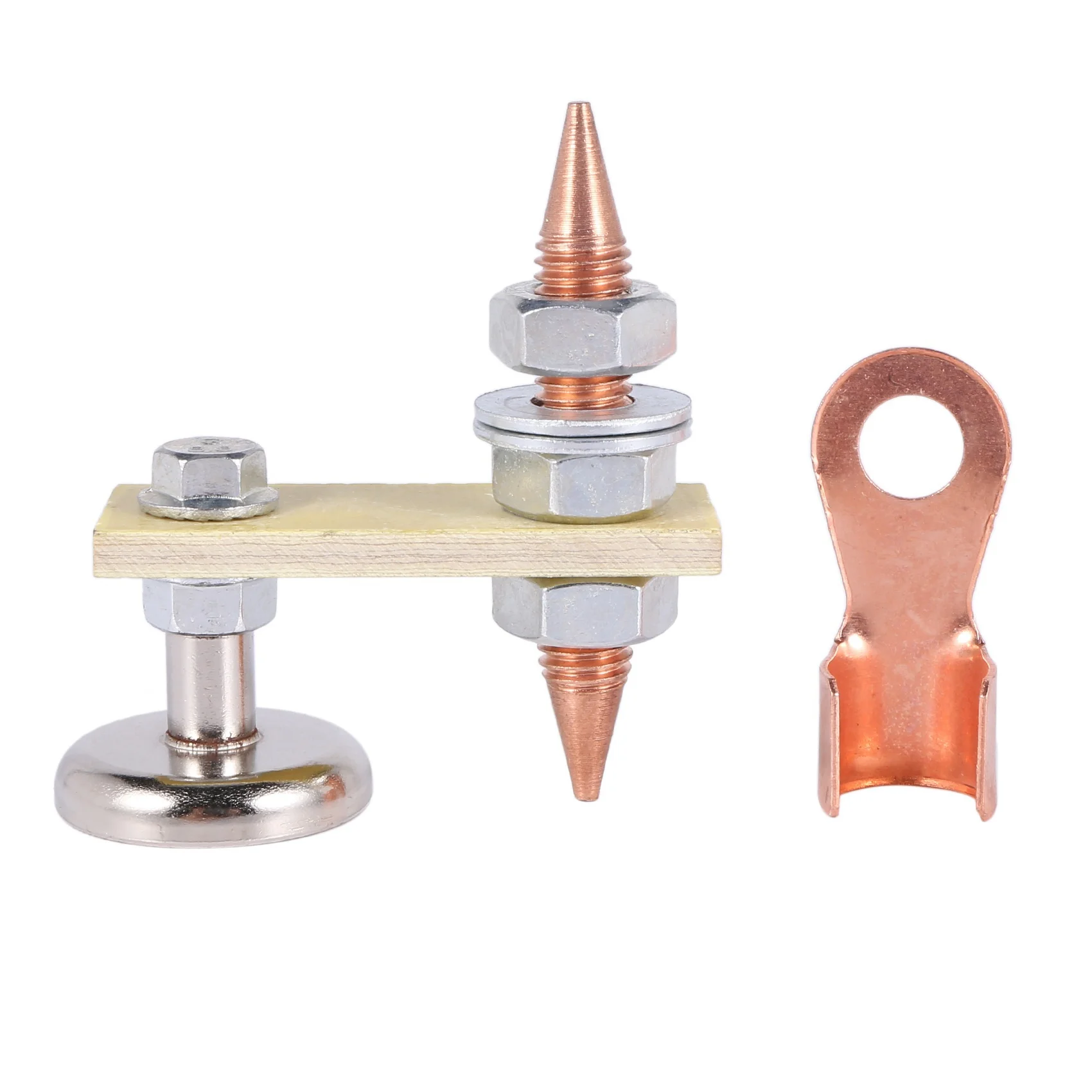 AS94-Welding Magnet Head Tail Welding Stability - Strong Magnetism Large Suction.Single Absorbable Weight 3KG (3 Pcs)