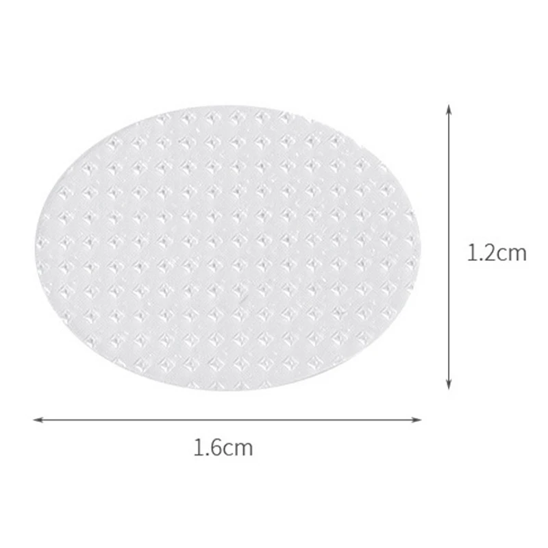 100Pc Invisible Earrings Stabilizer Earlobe Protective Sticker Oval Shape Waterproof Patch Ear Stud Support Fixing Paster Beauty