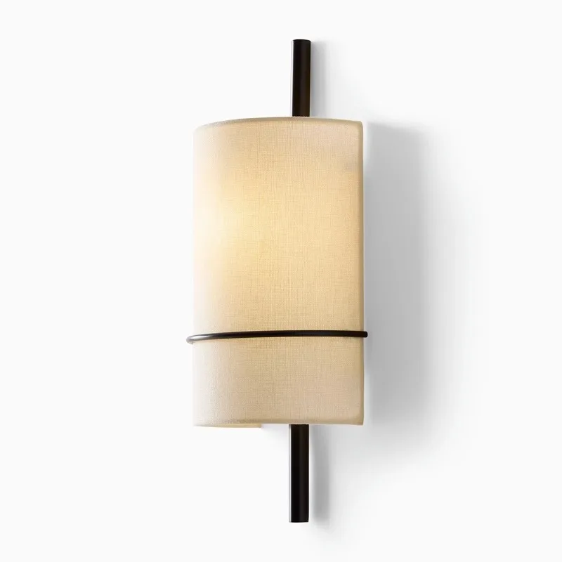 

American wall lamp retro living room TV background wall lamp French country corridor aisle staircase bedroom bedside lamp