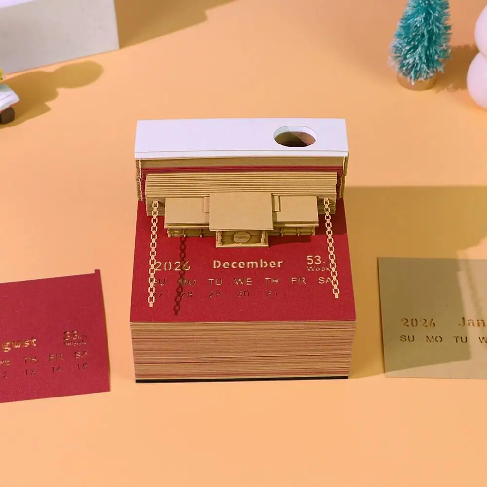 

Книжный поезд, новинка, креативная модель, календарь, миниатюрный поезд, 3D бумажный декор, 2026, вырезанный орнамент, скрапбукинг, новый мультфильм Bo Z7N4