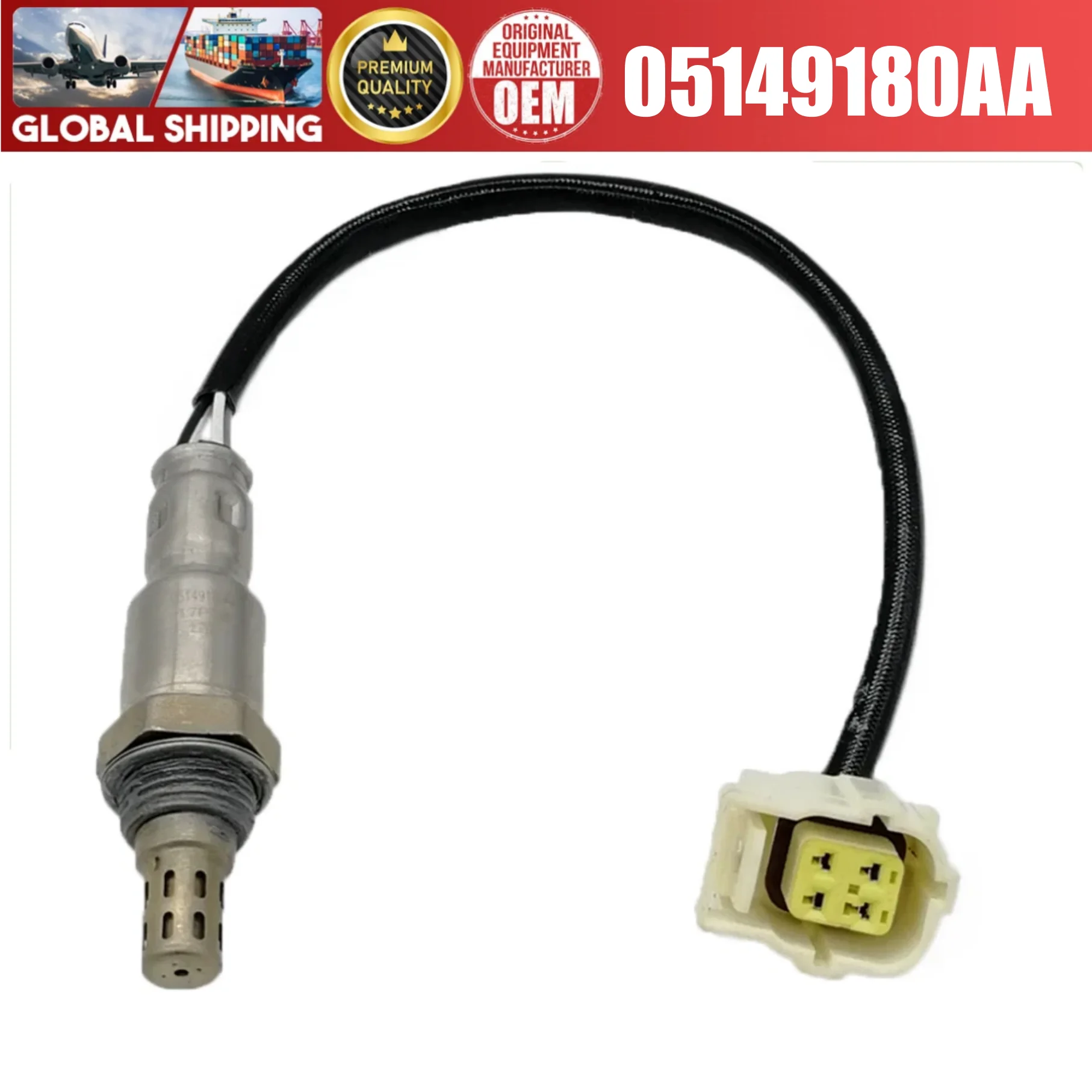 05149180AA new Front and Rear Universal Oxygen Sensor fit for 11-23 Ram Dodge Chrysler Jeep