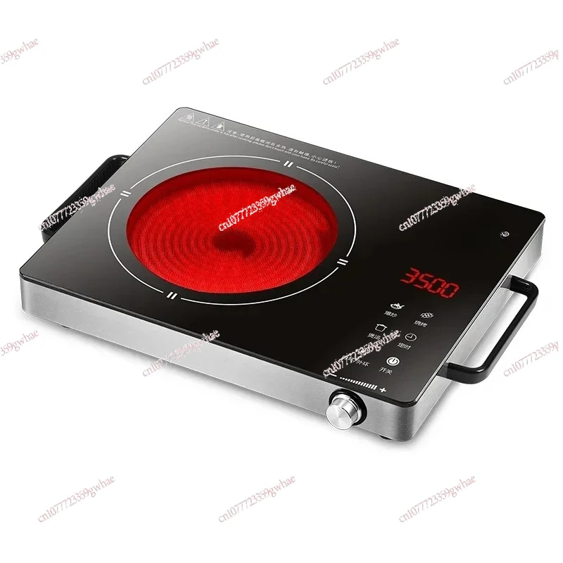 3500W High-power Multi-function Electric Ceramic Stove Household Far-infrared Light Wave Blasting Induction Cooker 220V