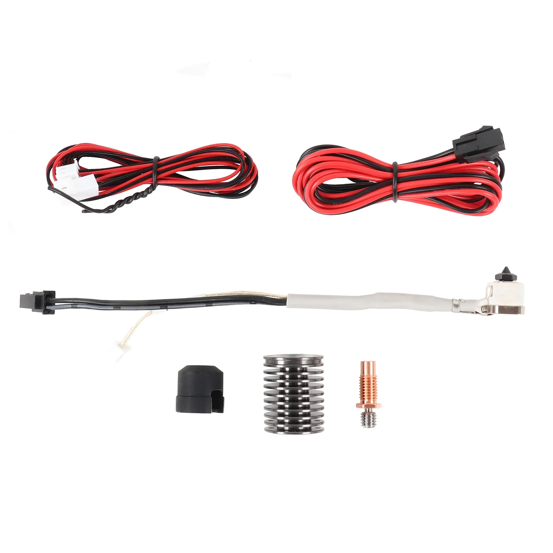 Blurolls Voron 0.2 2.4 Trident V6 Hotend with Throat Heat Break Titanium Alloy Copper Ceramic Heating Core Quick Heating