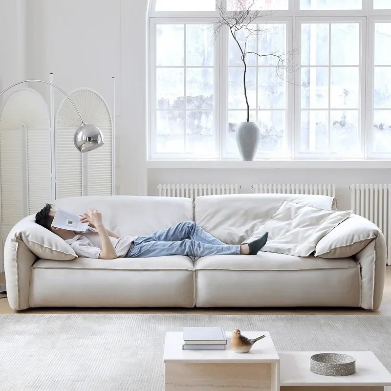 Elephant Ear Sofa Cream Style Retro Feeling