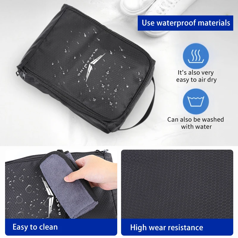 Car Trunk Shoes Bag Honeycomb Mesh Sneakers Storage Bag For Cadillac CTS ATS SRX BLS XLR XTS STS XT4 CT4 XT5 CT5 XT6 CT6 Seville