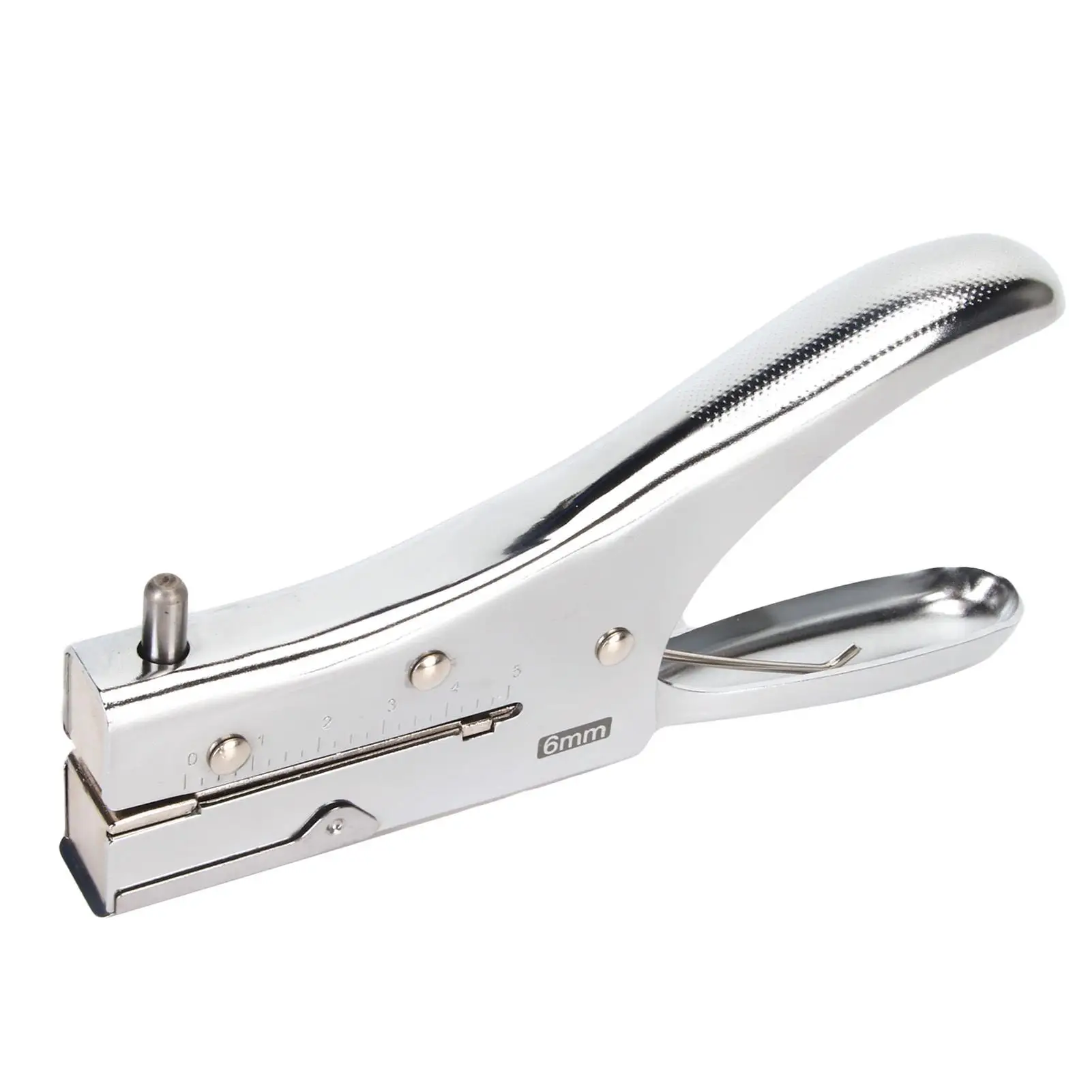 Single Hole Puncher with Comfortable Handle and Spacer - Perfect for students