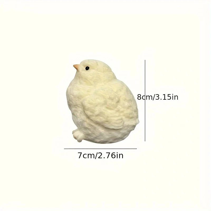 1Pc Yellow Chick Squishy Squeeze Toy Kids Adult Pop Fidget Toys Soft Pinch Entertainment Games for Children Christmas Gifts