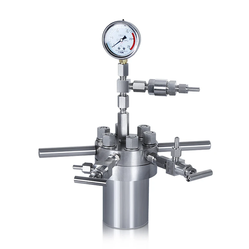 Simple high pressure reactor laboratory stainless steel vacuum reaction digestion tank anti-corrosion and high temperature