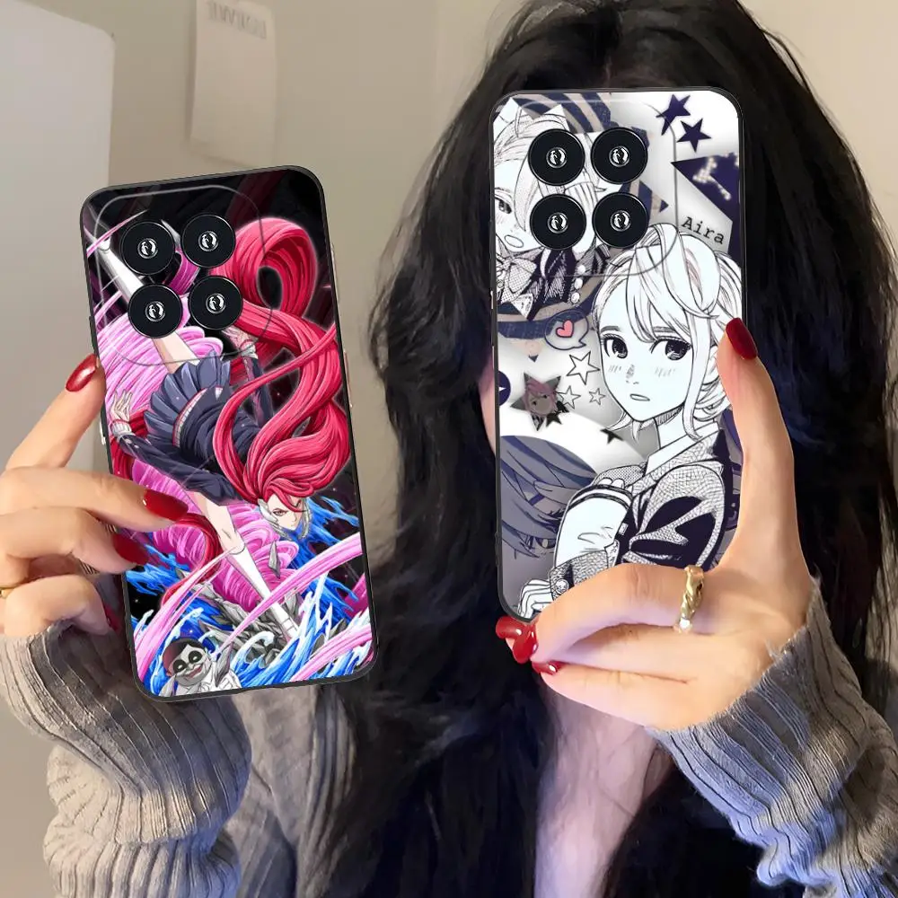 

Чехол для телефона Dandadan Aira Shiratori для Xiaomi 15 14 13 12 Mi 11 T Ultra Lite Pro S X 5G с цветной печатью, защитные мобильные телефоны