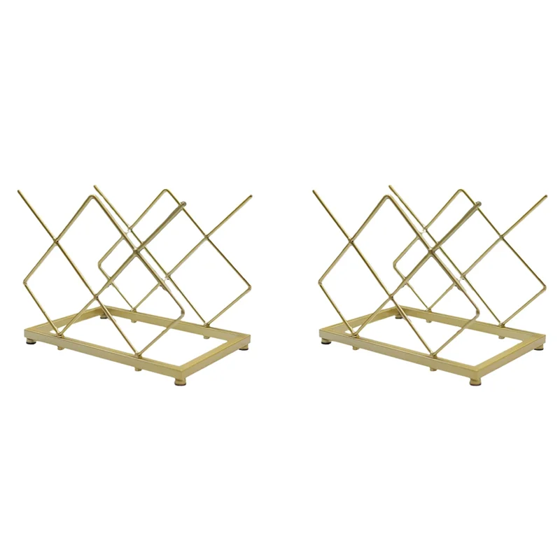 

A7THK-2X Wrought Iron Gold Wine Rack Home Wine Storage Rack Wine Rack Ornaments