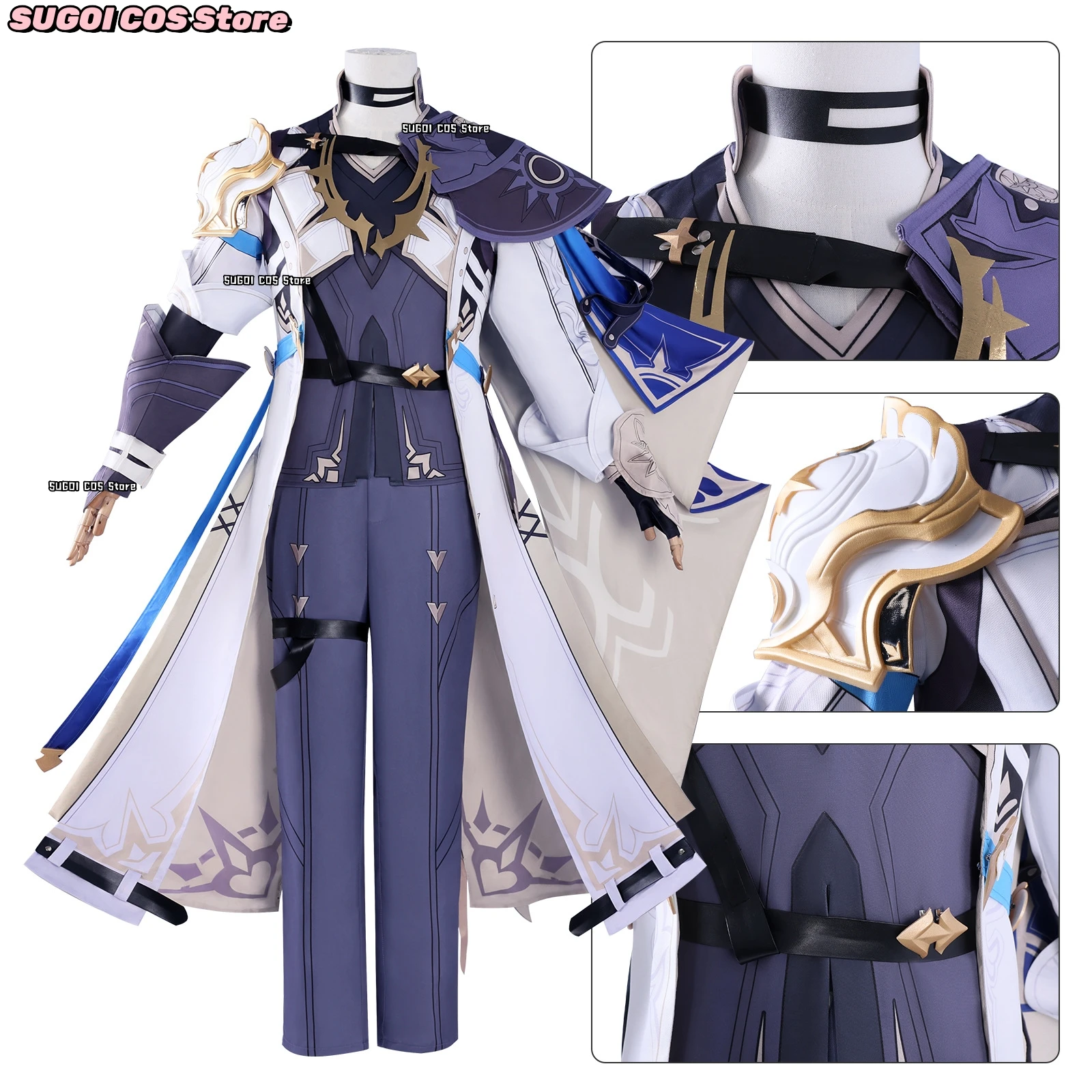 Phaenon Косплей Игра Honkai: Star Rail Костюм Спаситель Kexia Phaenon Металлический Плащ Костюм XS-3XL Унисекс Экипировка Аниме Вечеринка Ролевая Игра