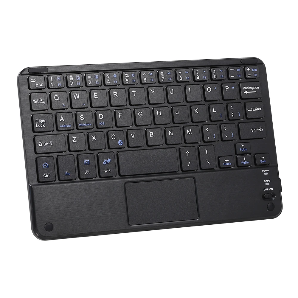 Wireless Bluetooth Keyboard 59 Keys Ultra-slim Mini Wireless Keyboard w/ Touch Pad for Android Windows iOS System Laptop Tablet