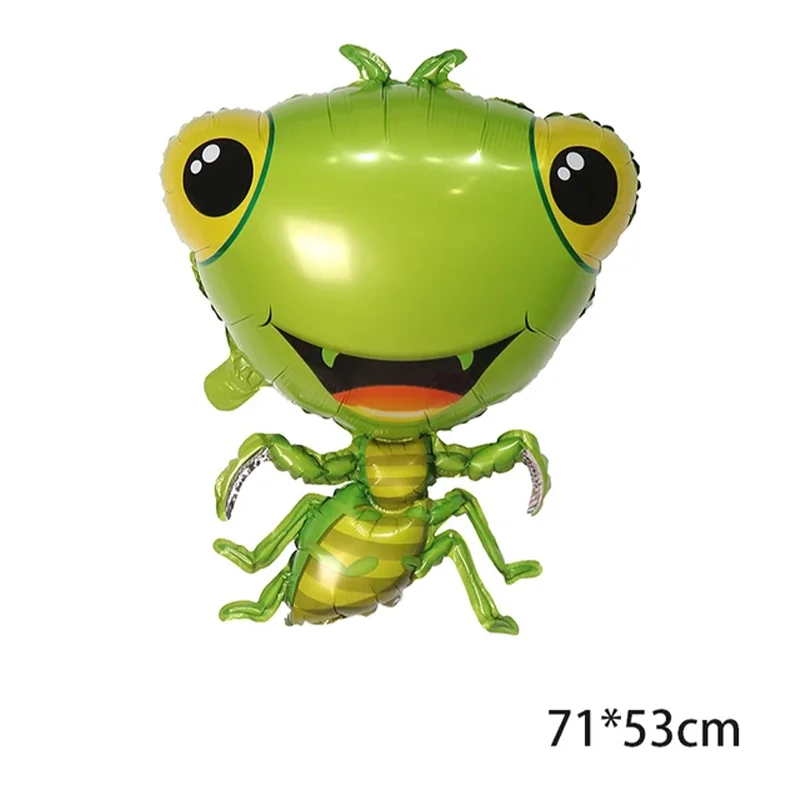 بالونات رقيقة من سلسلة الحشرات ، استحمام الطفل ، زينة حفلة عيد ميلاد ، نحل النمل ، فرس النملة ، الضفدع ، الخنفساء ، القواقع