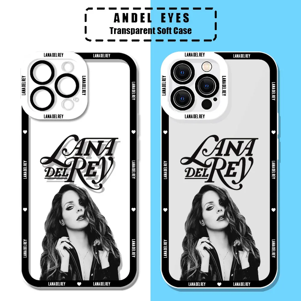 Cool Singer Lana Del Rey Case For OPPO A98 A96 A94 A92 A79 A78 A74 A73 A58 A57 A55 A54 A53 A35 A31 A17 A16 A15 Transparent Cover