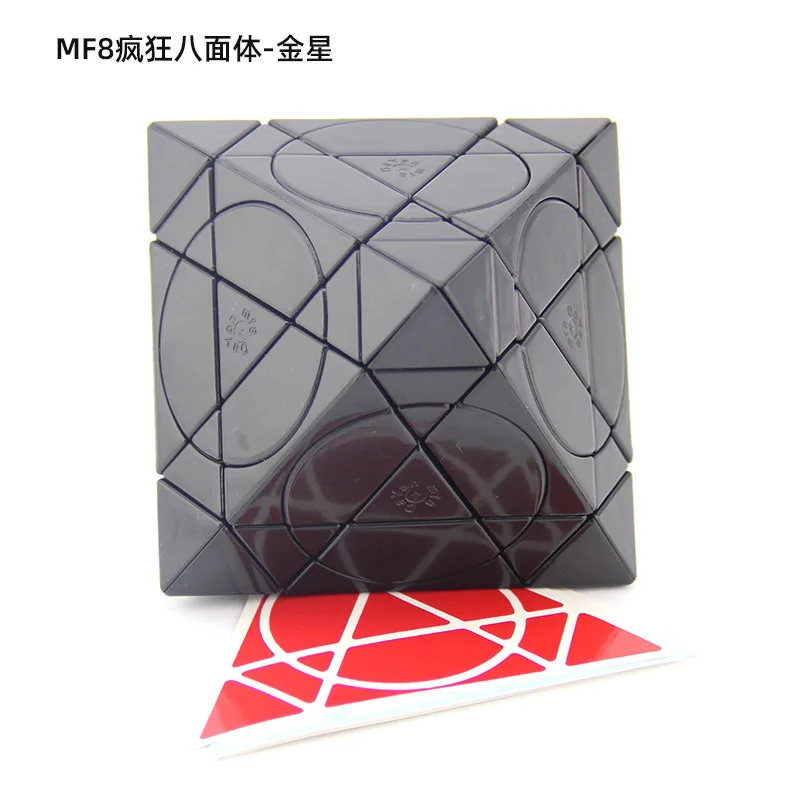 Mf8 e dayan Cubo Ottaedrico Nero Tinta Unita Magia Alieno Dentro La Magia Super Alta Difficoltà Intelligenza Per Bambini Giocattoli Agitarsi