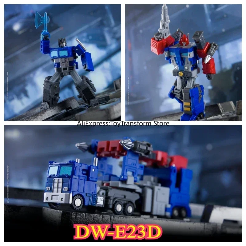 W MAGAZYNIE transformacja DR.WU DW-E23D Ultra Magnus dowódca G1 Mini figurka Robot kolekcja prezentów zabawka