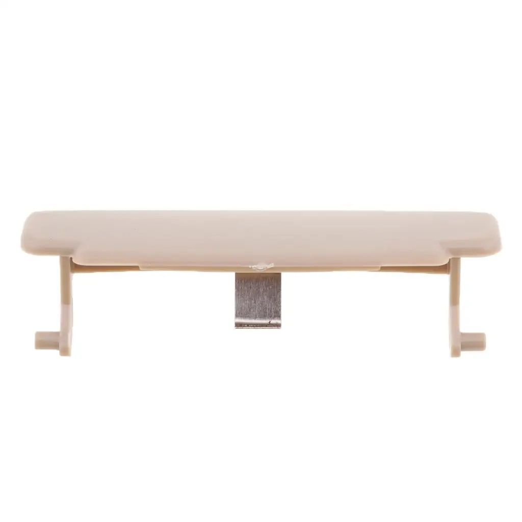 Dolity 팔걸이 뚜껑 커버 래치 클립 캐치 단추, 아우디 A6 C6, 블랙, 베이지, 05-11 용