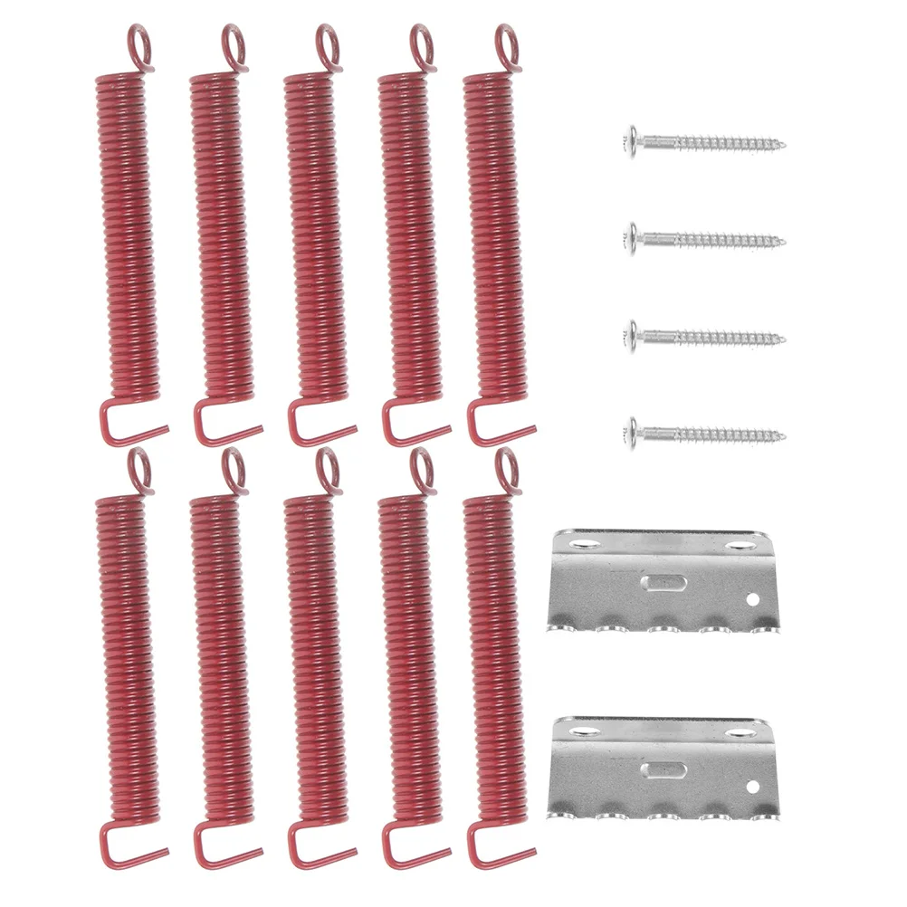 

2 Sets Guitar Accessories Electric Tremolo Parts Meter Bridge Metal Springs