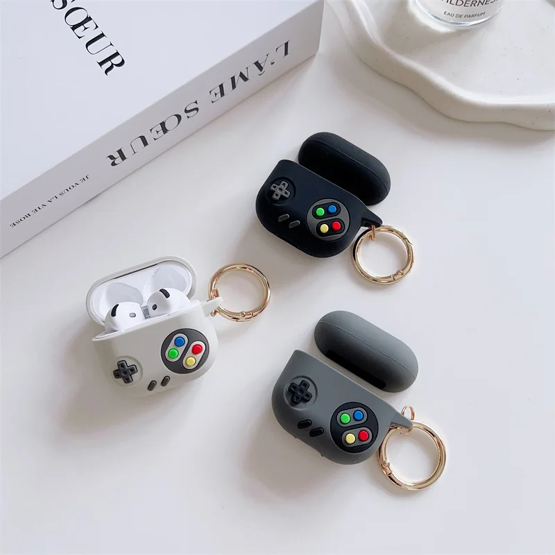 Чехол для AirPods Pro 2, роскошный чехол с 3D технологией для наушников AirPods 1, 2, 3 Pro, зарядная коробка, силиконовый мягкий чехол для AirPods Pro