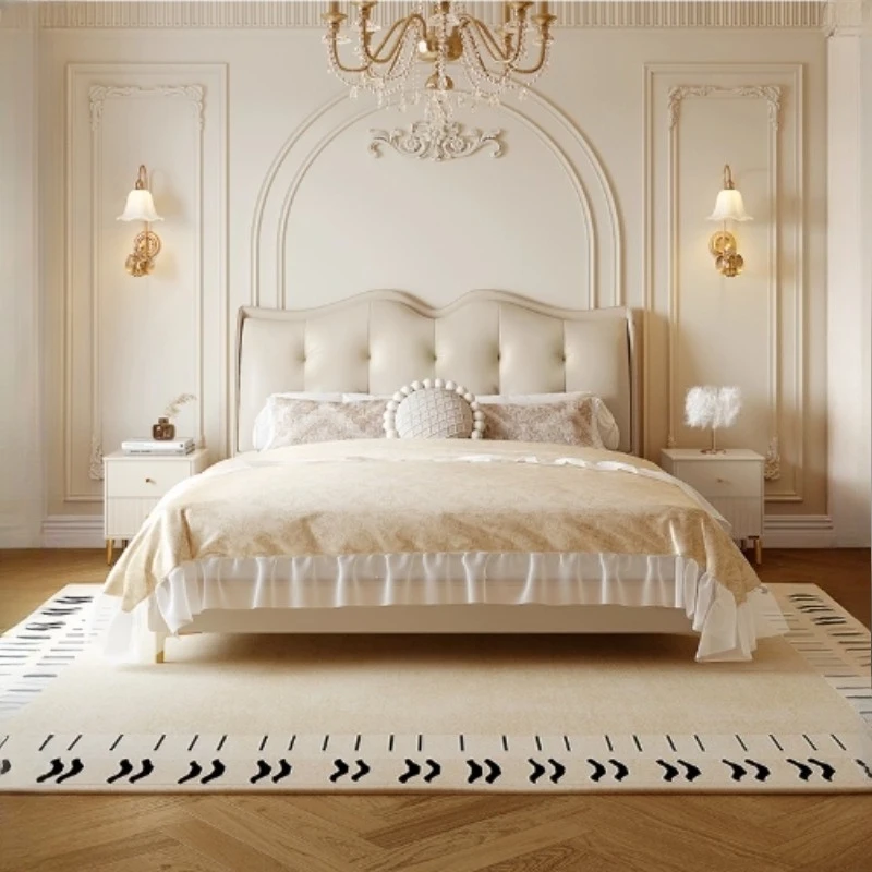 

frame girl bedroom Double bed 180x200 cm king size luxury home Double bed French modern frames letto matrimoniale furniture