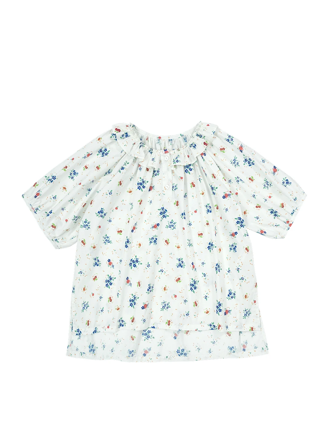 imakokoni 2023 Original Floral Doll shirt casual women\'s 234134