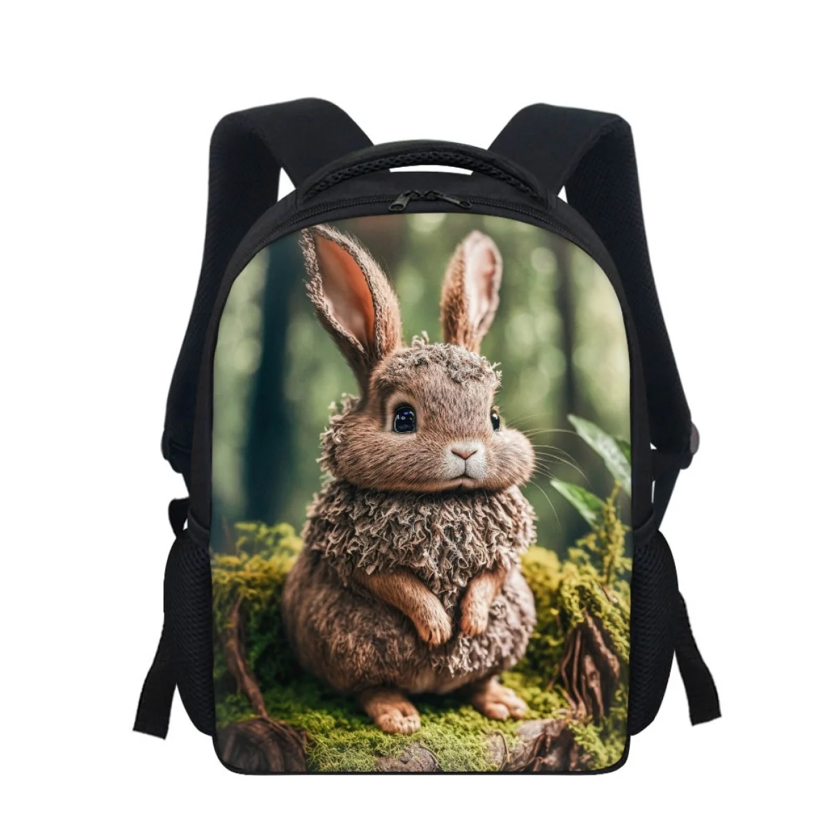 Cartoon Niedlichen Kaninchen Druck Schule Taschen Für Mädchen Jungen Kleinkind Kind Tasche Student Smalll Rucksack Schulter Taschen Mittagessen Tasche Mochila