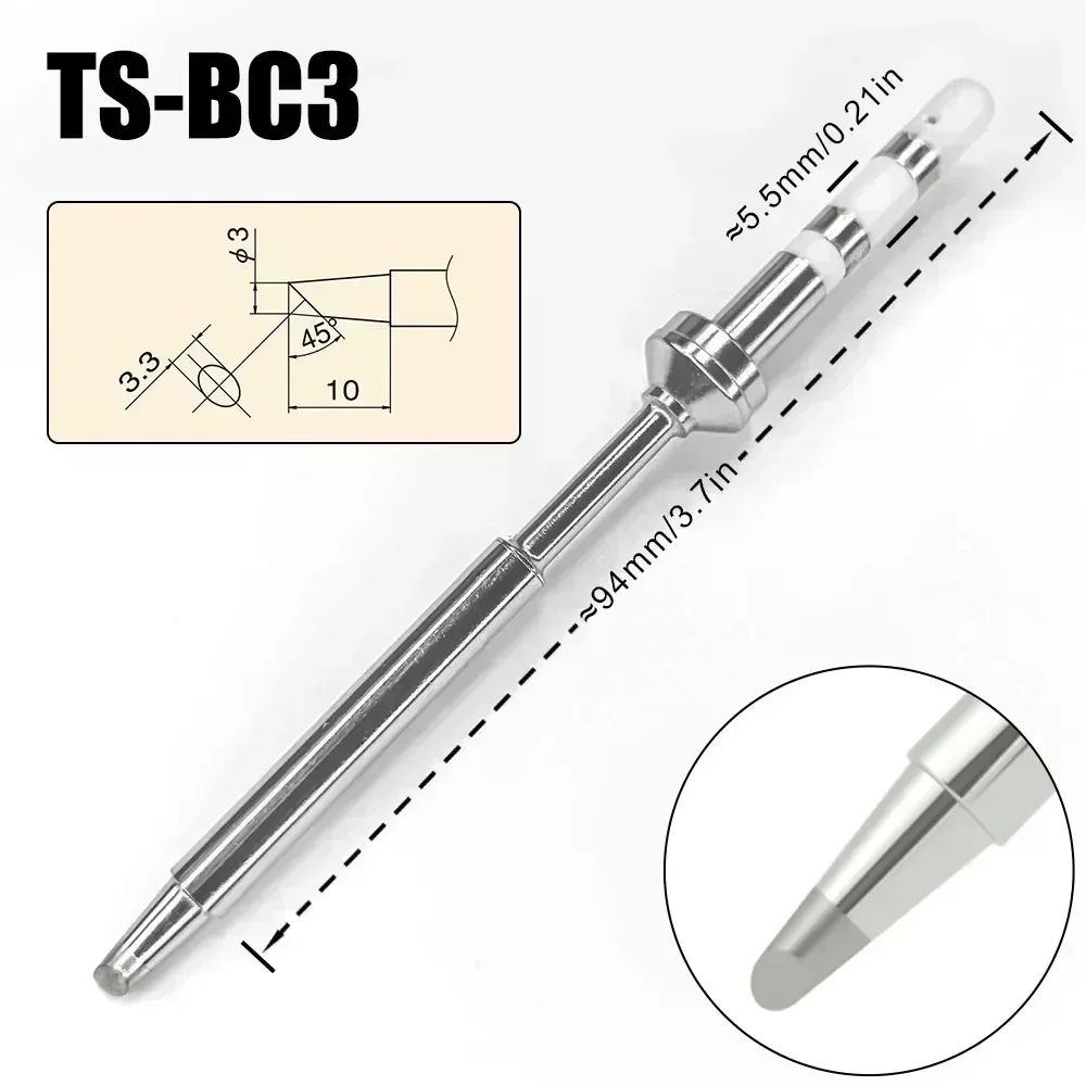 TS100 TS101 Pine64 Soldeerbout Tip Vervanging Verschillende Modellen van Pinecil Elektrische Soldeerbout Tip TS Serie B2 I K C4 D24