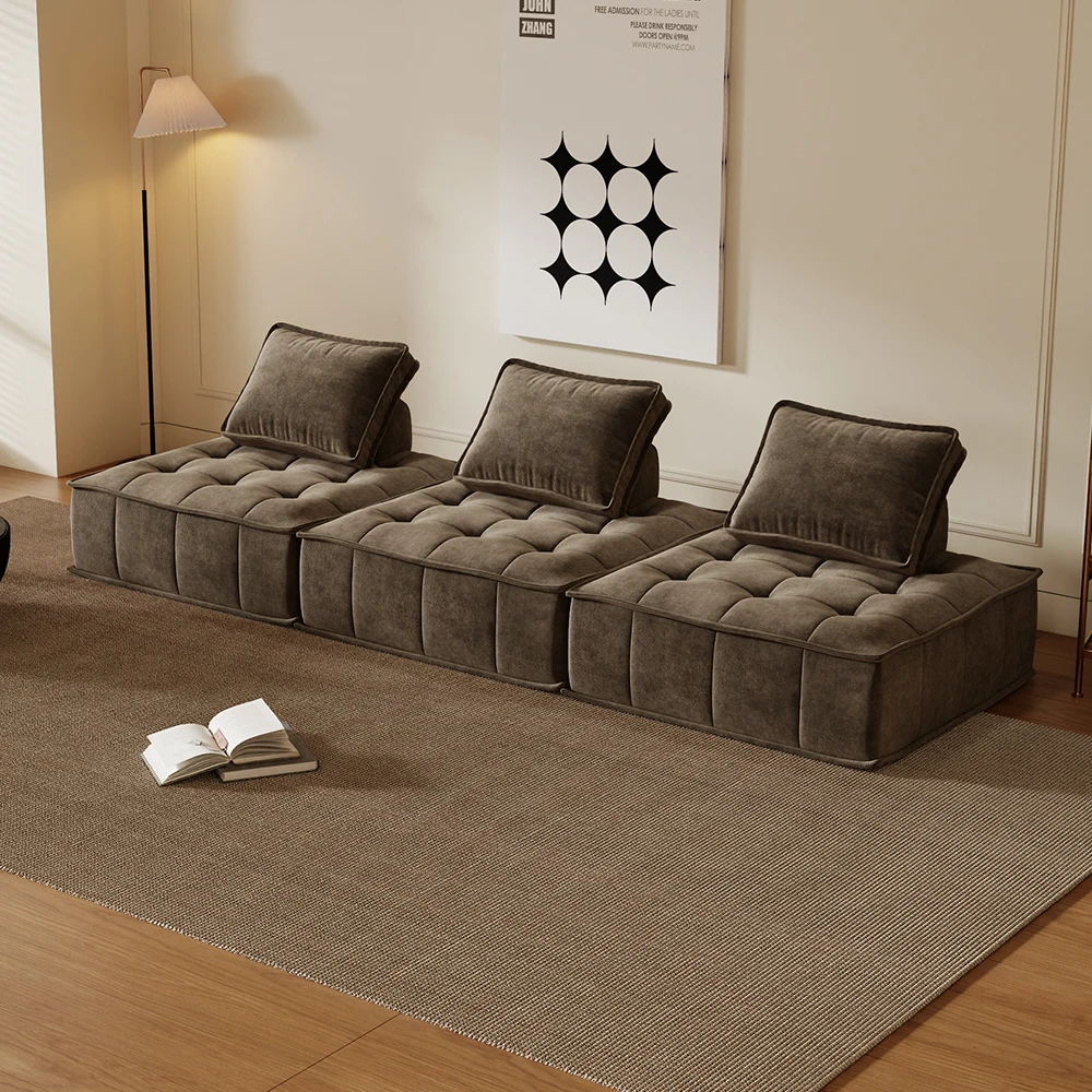 Vacuum Packing couch Modern Modular Sofa Carnap Compression Sofa Bubble 3 Seats Affordable