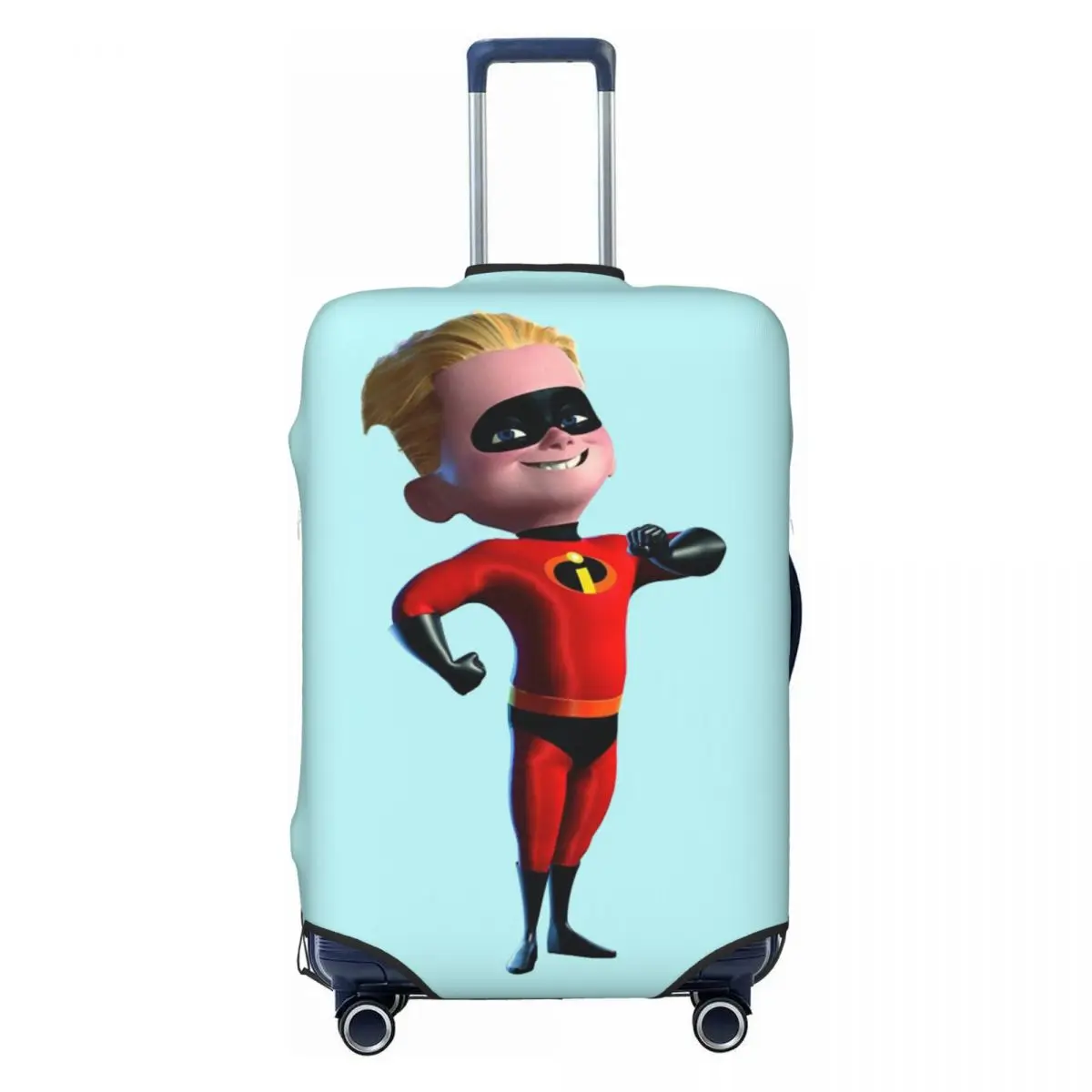 

Custom The Incredibles Dash Parr Travel Luggage Cover Elastic Suitcase Cover Protector Fit 18-32 Inch