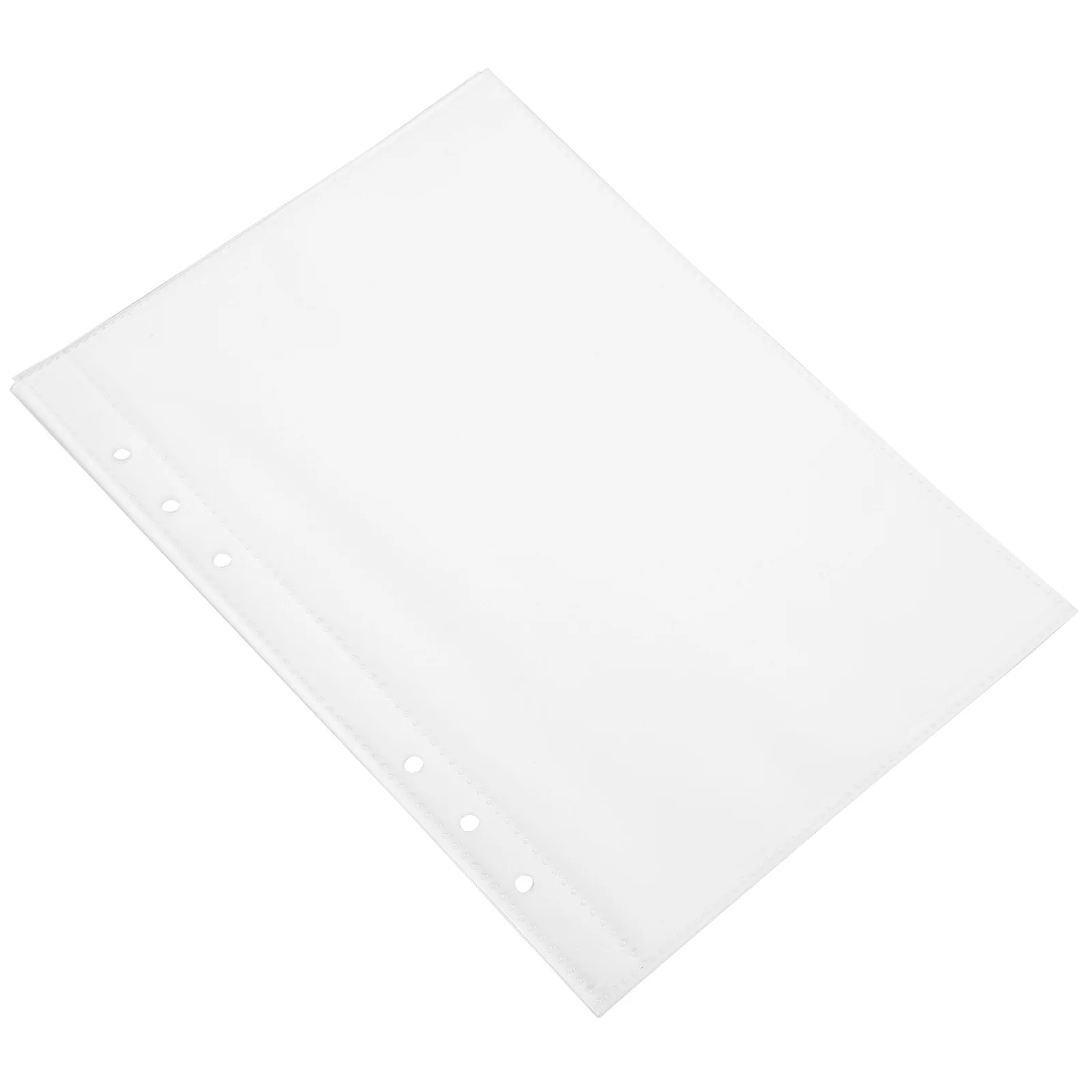 20 pezzi di raccoglitori resistenti all'usura, tasche multifunzionali per file, protezioni per fogli per documenti pratici per ufficio scolastico