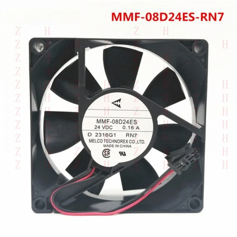 

XXZ для инверторного вентилятора Yaskawa Mitsubishi MMF-08D24ES-RN7 24 В постоянного тока 0,16 А 2-контактный 8025 8 см
