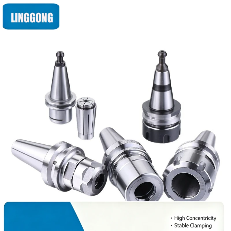 NBT30‑ER16‑60 Keyless High Speed Tool Holder ER Collet Chuck G2.5 Balanced CNC Engraving Milling Spindle Holder