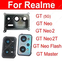 Rear Camera Glass Lens Cover For Realme GT Neo 2 2T GT Master Explorer 5G Back Camera Lens and Frame Holder Parts