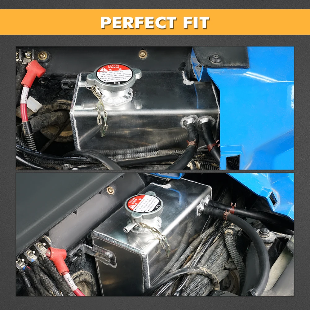 خزان تبريد خزان عرام مزدوج NiceCNC لـ Polaris RZR XP TURBO 2016-2021 S 2018-2021 MD 2018 ملحقات UTV ذات نوعية جيدة