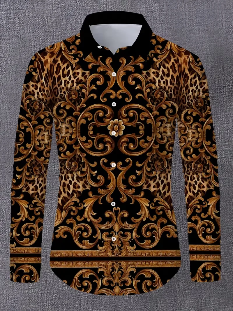 เสื้อเชิ้ตแขนยาวผู้ชายสไตล์เรโ - Street Fashion Shanghai บทวิจารณ์และราคา