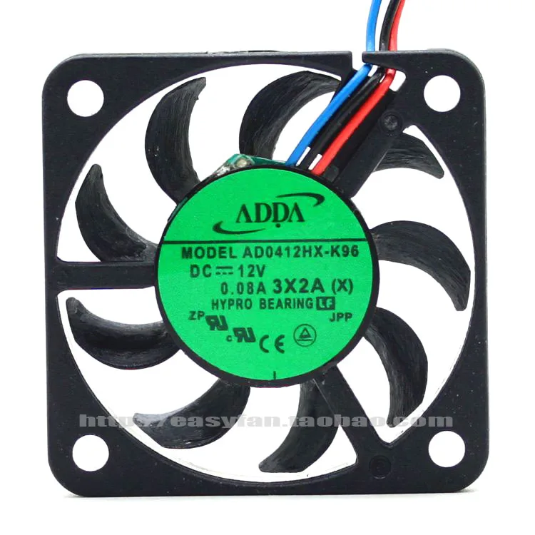 COOLING REVOLUTION AD0412HX-K96 4cm 40mm fan 4006 12V 0.08A 3-wire slim and quiet cooling fan