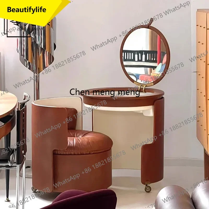 6239  Nordic designer light luxury dresser removable small makeup table bedroom