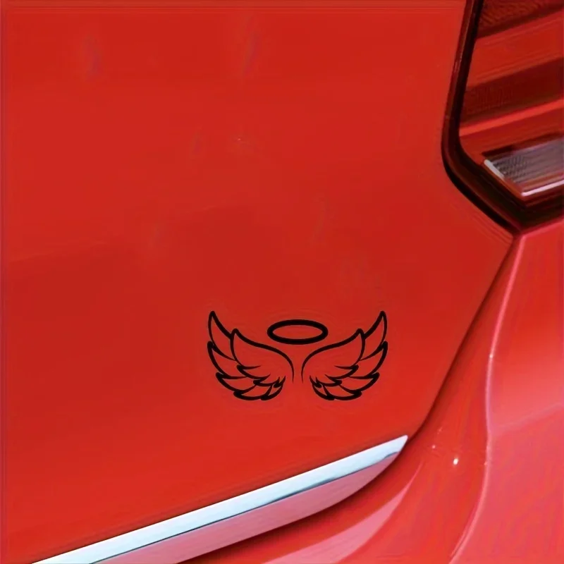 Angel Wings Guardian Vinyl Sticker Durable Decal for Car Truck Van Window Wall Cup Laptop Protective Auto Styling Decor