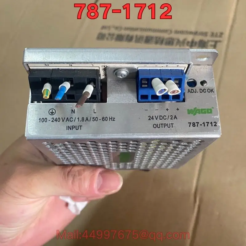 

Функциональный тест б/у модуля питания 787-1712 нормально.