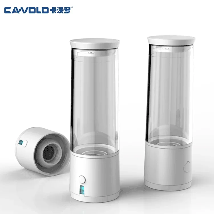 Cawolo portable hydrogen water ionizer spe pem technology korean hydrogen bottle