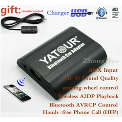 Yatour audio Bluetooth AUX Audio for VW Gamma 4 Head Unit 10-Pin Hands-free Phone Call Car Mp3 Player