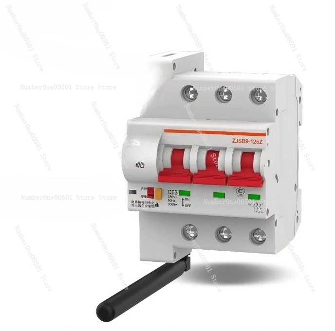

4G Remote Control Smart Circuit Breaker GPRS Wireless Power Switch Cloud-Based Mobile App Control Compatible with Smart Life
