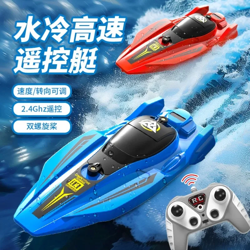 3902 Mini RC High-Speed Boat 25Km/h 2.4G Waterproof Remote Control Boats Double motor Speedboats Toys for Kids Adult Gifts