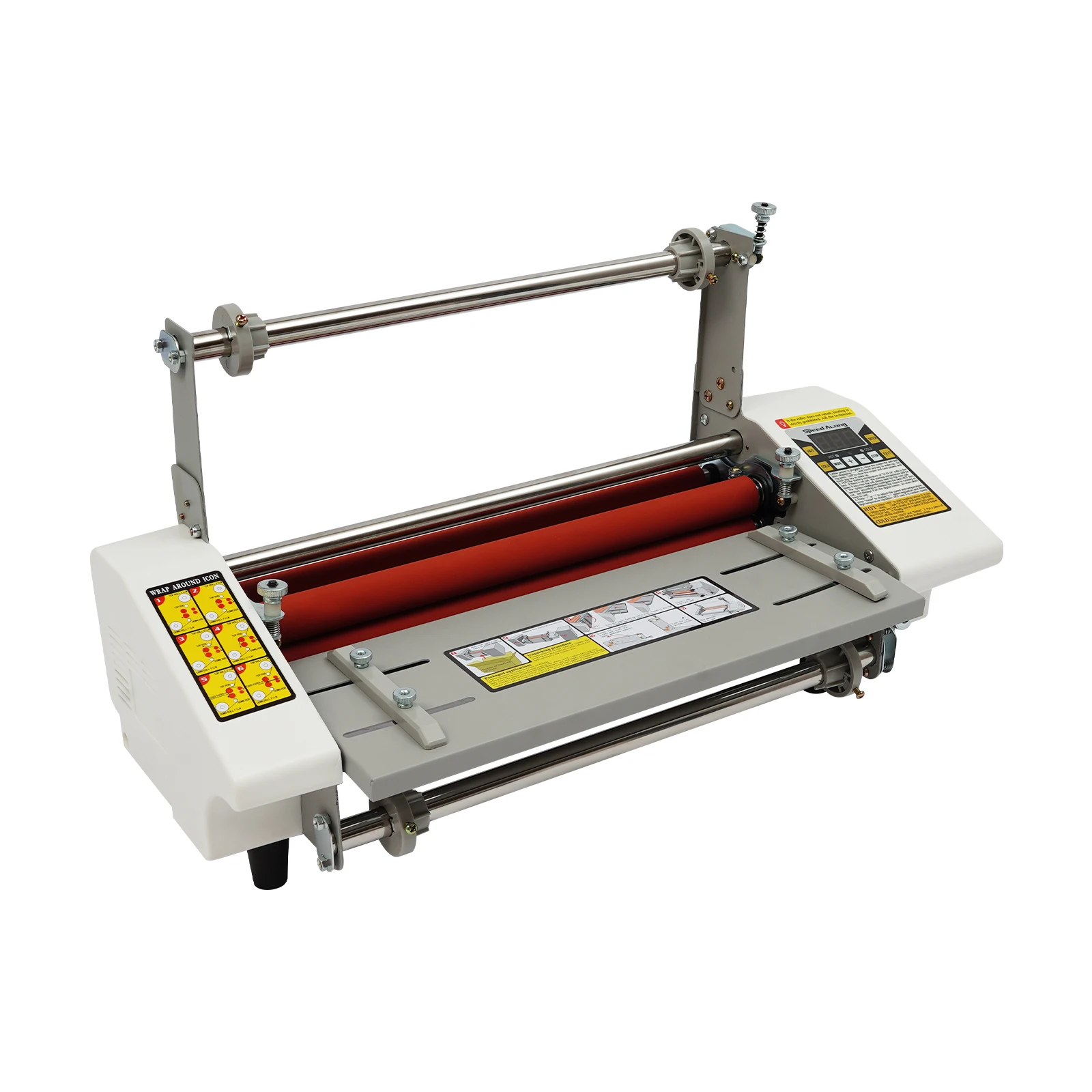 6,8kg Laminiergerät 51,5 * 23 * 30,5cm 5,75kg 220V Spannung Einseitig/Doppelseitig Kalt-/Heißlaminierung Büro-Laminiergerät