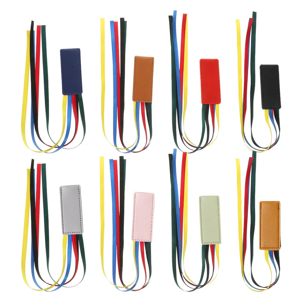 

8 Pcs Bookmark Ribbon Marks for Reading Marker Ribbons Markers with Labeling